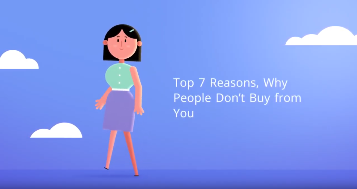 why people don't buy from you